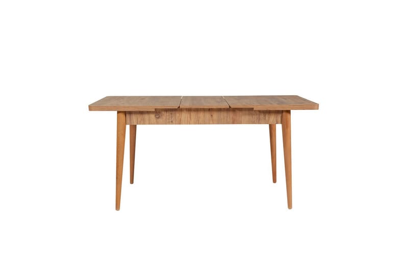 Valsot Spisegruppe 130 cm Rektangulær - Natur - Møbler - Borde - Spisebordssæt