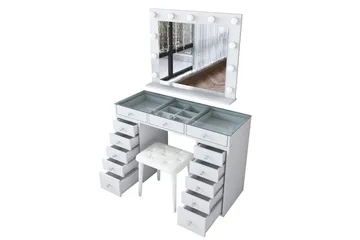 Varlin Toiletbord 120 cm - Hvid - Møbler - Borde - Sminkebord & konsolbord
