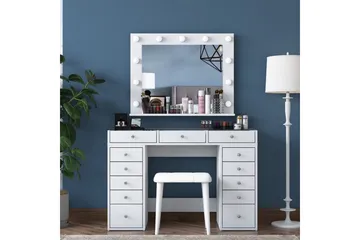 Varlin Toiletbord 120 cm - Hvid - Møbler - Borde - Sminkebord & konsolbord