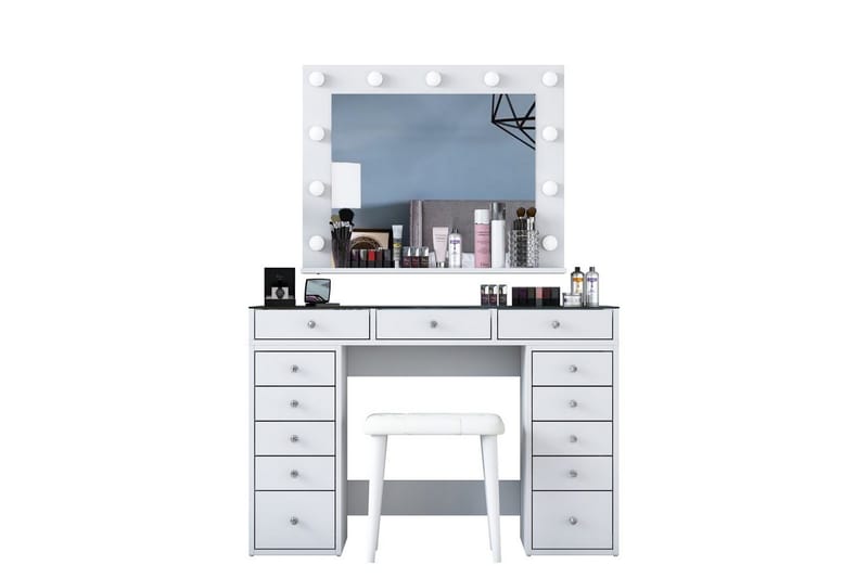 Varlin Toiletbord 120 cm - Hvid - Møbler - Borde - Sminkebord & konsolbord