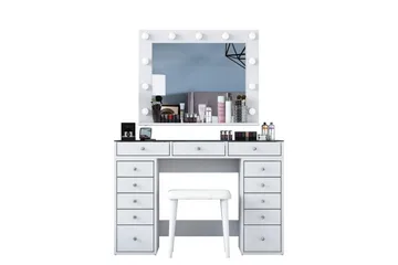 Varlin Toiletbord 120 cm - Hvid - Møbler - Borde - Sminkebord & konsolbord