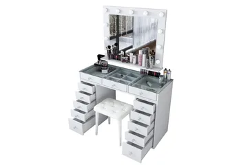 Varlin Toiletbord 120 cm - Hvid - Møbler - Borde - Sminkebord & konsolbord
