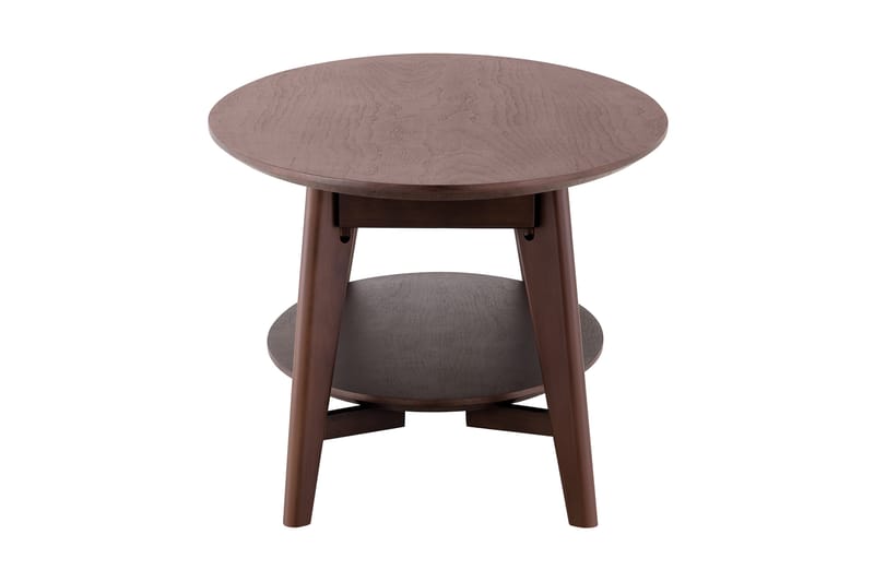 Velo ovalt sofabord 160 cm træ - Valnød - Møbler - Borde - Sofabord
