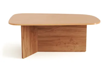 Vento sofabord 120x70 cm ovalt i træ - Eg - Møbler - Borde - Sofabord