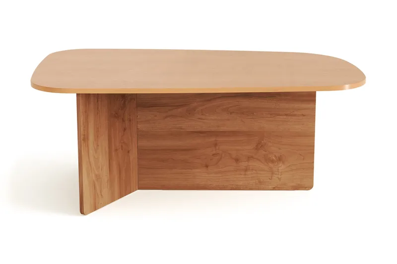 Vento sofabord 120x70 cm ovalt i træ - Eg - Møbler - Borde - Sofabord