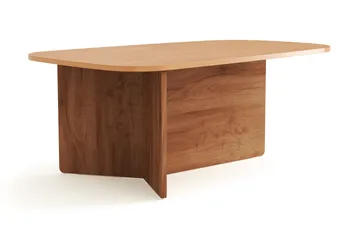 Vento sofabord 120x70 cm ovalt i træ - Eg - Møbler - Borde - Sofabord