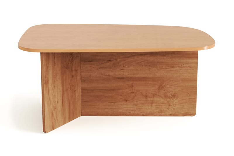 Vento sofabord 90x60 cm ovalt i træ - Eg - Møbler - Borde - Sofabord