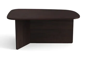 Vento sofabord 90x60 cm ovalt i træ - Røget eg - Møbler - Borde - Sofabord
