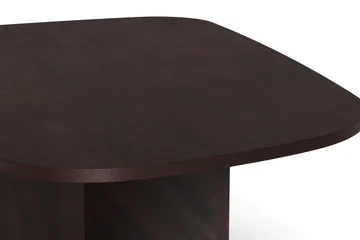 Vento sofabord 90x60 cm ovalt i træ - Røget eg - Møbler - Borde - Sofabord