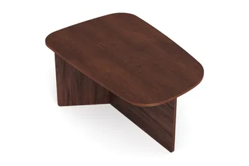Vento sofabord 90x60 cm ovalt i træ - Valnød - Møbler - Borde - Sofabord