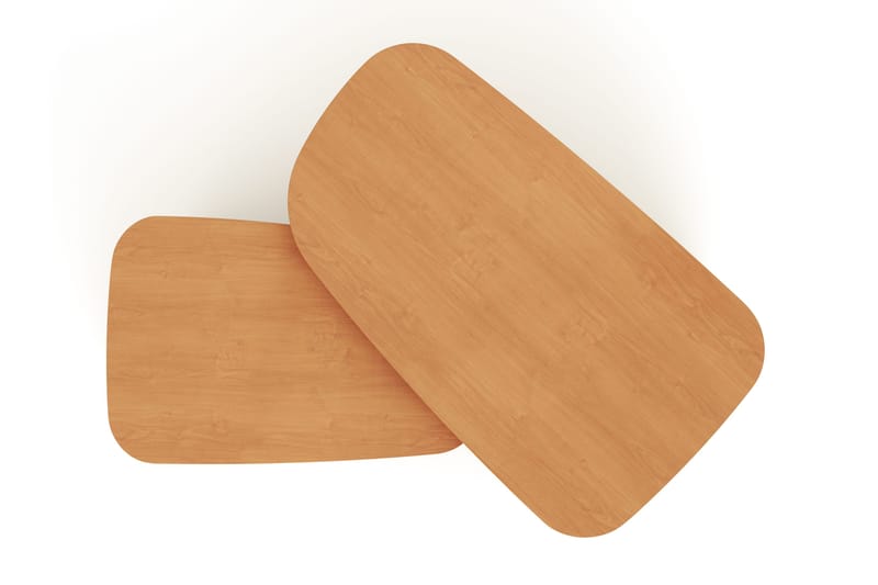 Vento sofabordssæt 120x70 cm + 90x60 cm - Eg - Møbler - Borde - Sofabord