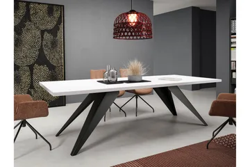 Vento Spisebord 240 cm - Sort/Beige - Møbler - Borde - Spisebord og køkkenbord