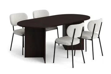 180 cm - Røget eg