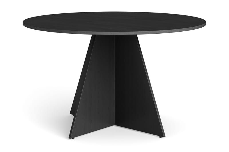 Vera rundt spisebord ø130 cm - Sort - Møbler - Borde - Spisebord og køkkenbord