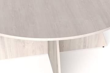 Vera rundt spisebord ø150 cm Finér - Hvidbejdset eg - Møbler - Borde - Spisebord og køkkenbord