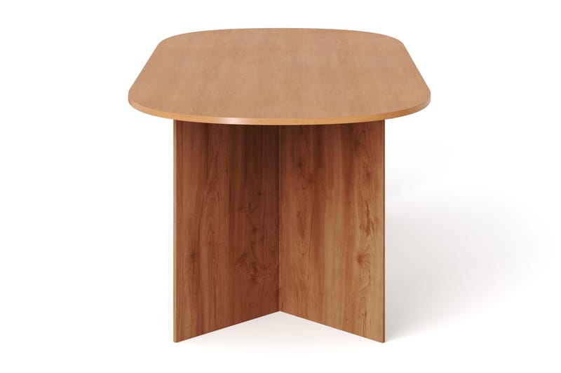 Vera Spisebord Oval 220x100 cm Finér - Eg - Møbler - Borde - Spisebord og køkkenbord