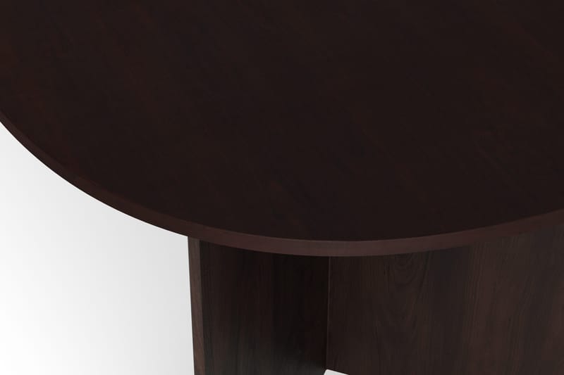 Vera Spisebord Oval 220x100 cm Finér - Røget eg - Møbler - Borde - Spisebord og køkkenbord