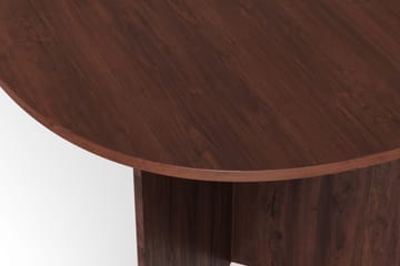 Vera Spisebord Oval 220x100 cm Finér - Valnød - Møbler - Borde - Spisebord og køkkenbord