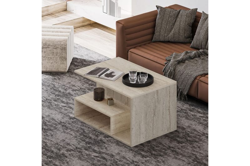 Veradia Sofabord 90 cm - Brun - Møbler - Borde - Sofabord