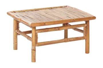 Villa Castelli Sofabord 64x55 cm - Lysebrun - Havemøbler - Balkon - Balkonmøbler - Altanborde
