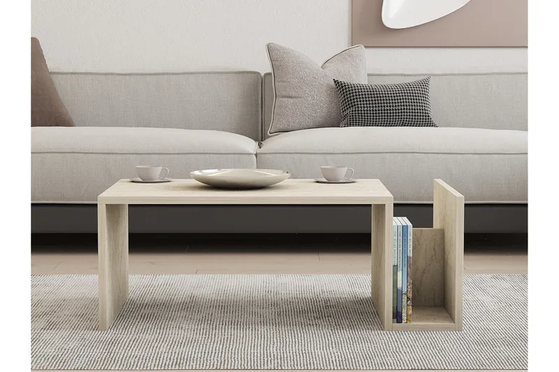 Vimenil Sofabord 87 cm - Beige - Møbler - Borde - Sofabord