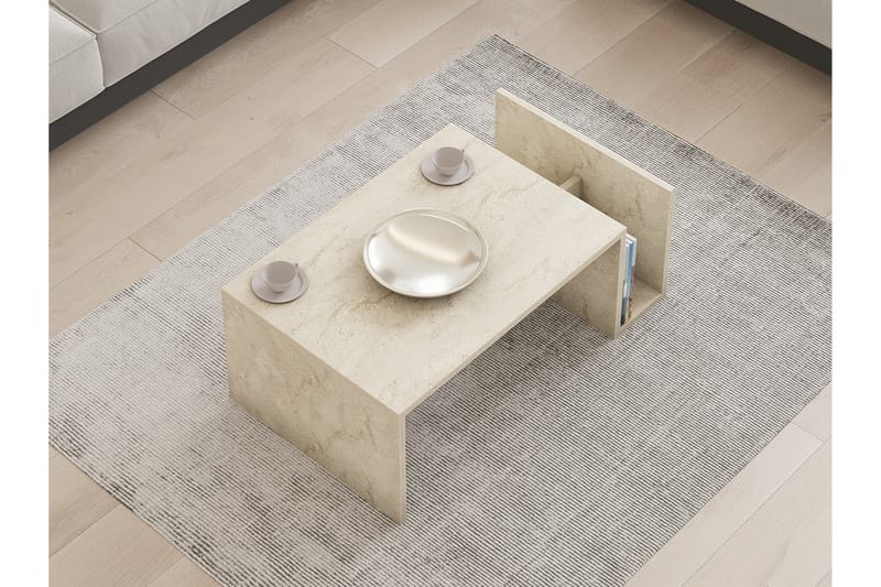 Vimenil Sofabord 87 cm - Beige - Møbler - Borde - Sofabord