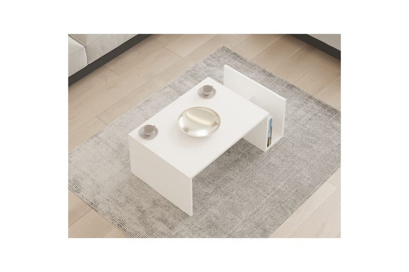 Vimenil Sofabord 87 cm - Hvid - Møbler - Borde - Sofabord