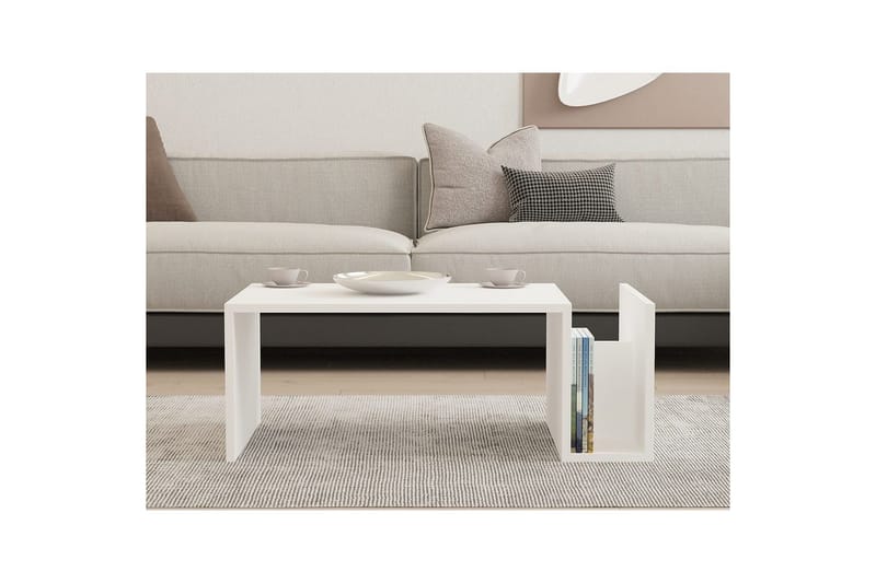 Vimenil Sofabord 87 cm - Hvid - Møbler - Borde - Sofabord