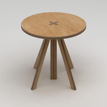 Vimora Spisebord 75 cm - Naturligt træ - Møbler - Borde - Spisebord og køkkenbord