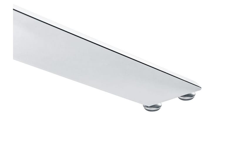 Vincenzo Spisebord 120 cm Rund - Gennemsigtig/Sølv - Møbler - Borde - Spisebord og køkkenbord