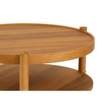 Vornel Sofabord 80 cm - Mørkebrun - Møbler - Borde - Sofabord