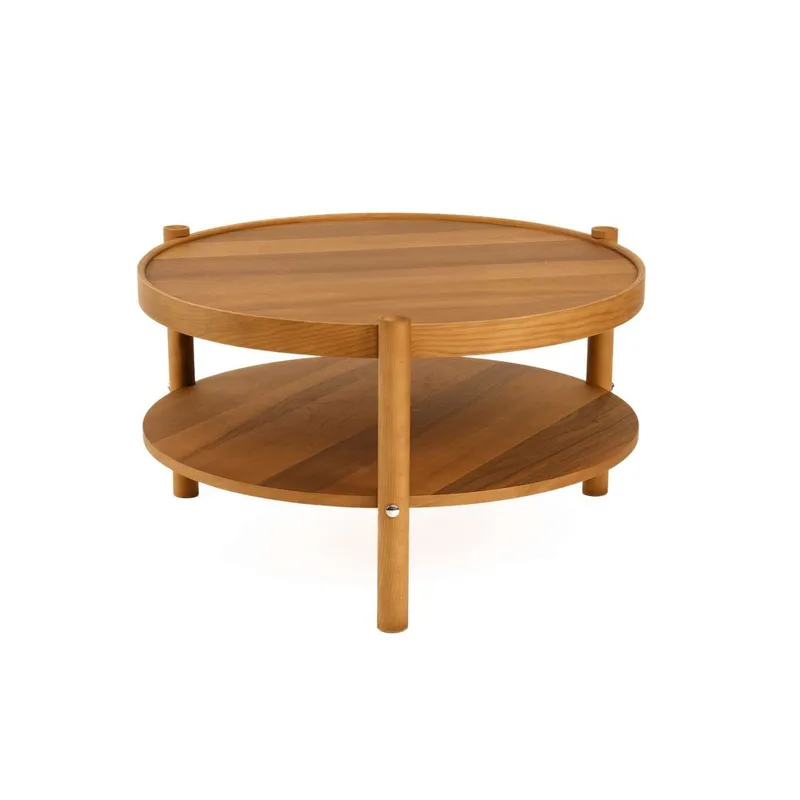 Vornel Sofabord 80 cm - Mørkebrun - Møbler - Borde - Sofabord