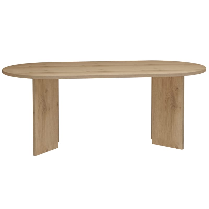 Wigan spisebord ovalt 200x100 cm - Eg - Møbler - Borde - Spisebord og køkkenbord