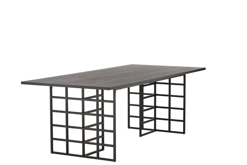 Ystad Spisebord 100 cm - Sort - Møbler - Borde - Spisebord og køkkenbord