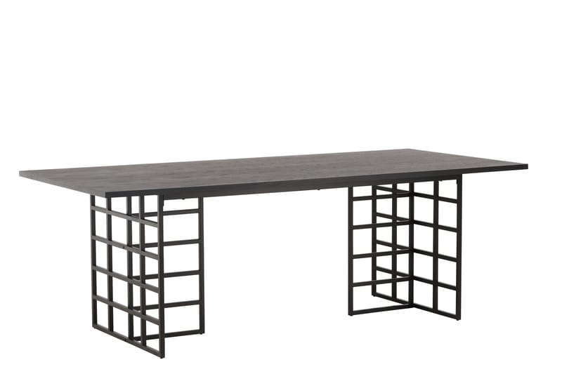 Ystad Spisebord 100 cm - Sort - Møbler - Borde - Spisebord og køkkenbord