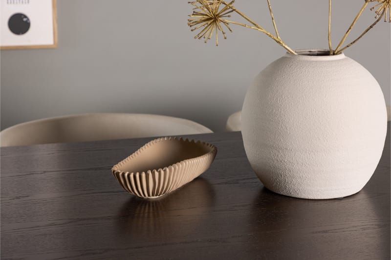 Ystad Spisebordssæt 220 cm Rektangulær med 6 Simrishman Stole - Beige - Møbler - Borde - Spisebordssæt