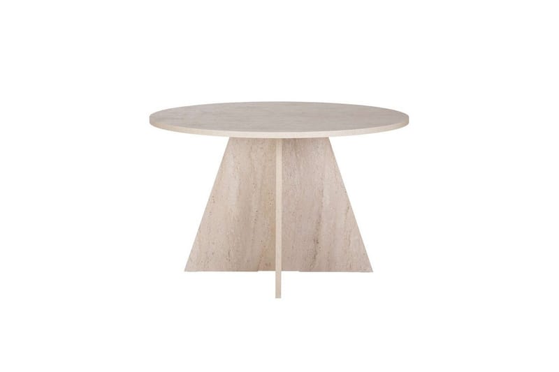 Zalen Spisebord 120 cm - Beige - Møbler - Borde - Spisebord og køkkenbord