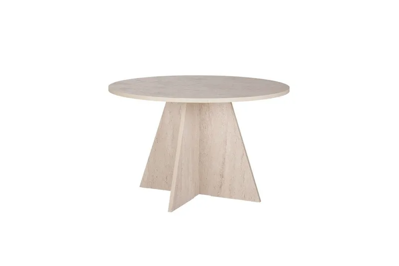 Zalen Spisebord 120 cm - Beige - Møbler - Borde - Spisebord og køkkenbord