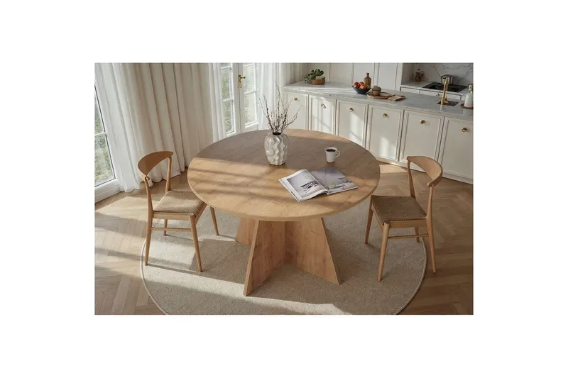 Zalen Spisebord 120 cm - Brun - Møbler - Borde - Spisebord og køkkenbord