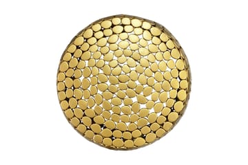 Zavric 66 cm Rundt Sofabord i Metal - Guld - Møbler - Borde - Sofabord