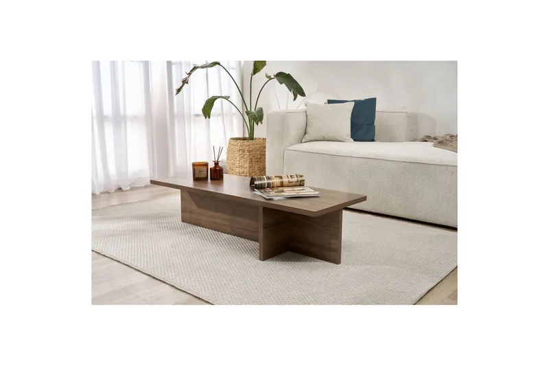 Zephral Sofabord 120 cm - Brun - Møbler - Borde - Sofabord