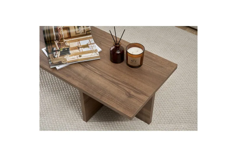 Zephral Sofabord 120 cm - Brun - Møbler - Borde - Sofabord