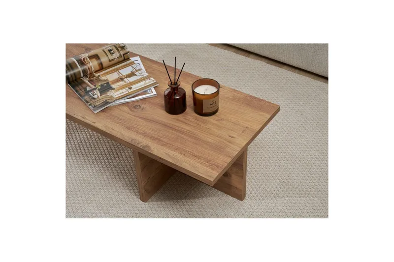 Zephral Sofabord 120 cm - Natur - Møbler - Borde - Sofabord