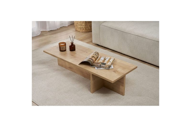 Zephral Sofabord 120 cm - Natur - Møbler - Borde - Sofabord