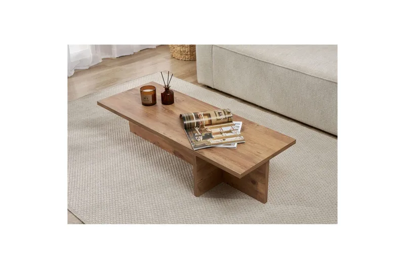 Zephral Sofabord 120 cm - Natur - Møbler - Borde - Sofabord