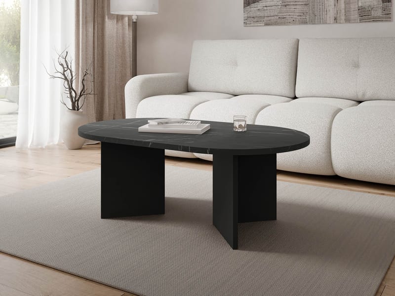 Zyleron Sofabord 110 cm - Sort - Møbler - Borde - Sofabord