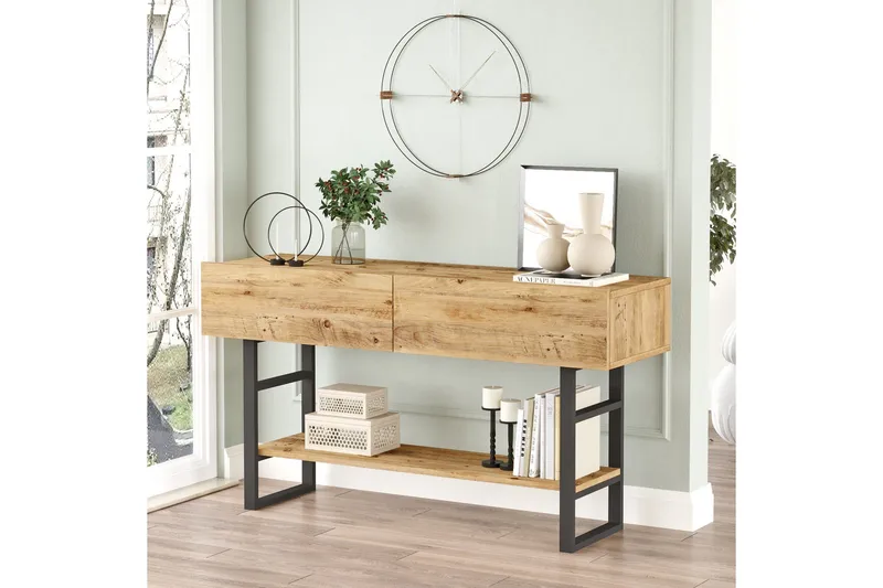 Nagia Entrésæt Lys brun - Hanah Home - Møbler - Entrémøbler - Møbelsæt til hall og entre