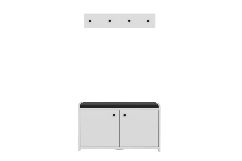 Ostwerwal Entrésæt Hvid, Hanah Home