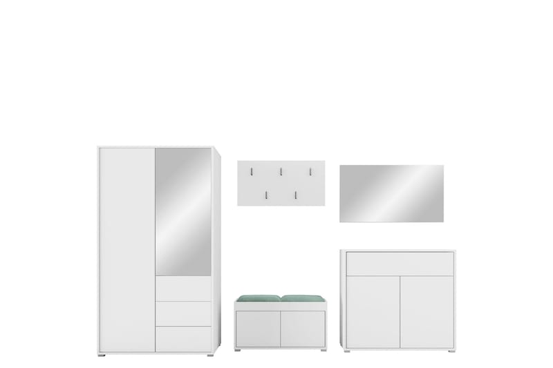 Agawal Entremøbelsæt - Møbler - Entrémøbler - Møbelsæt til hall og entre