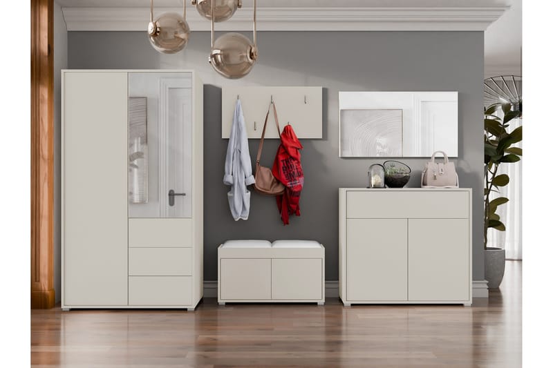 Agawal Entremøbelsæt - Møbler - Entrémøbler - Møbelsæt til hall og entre